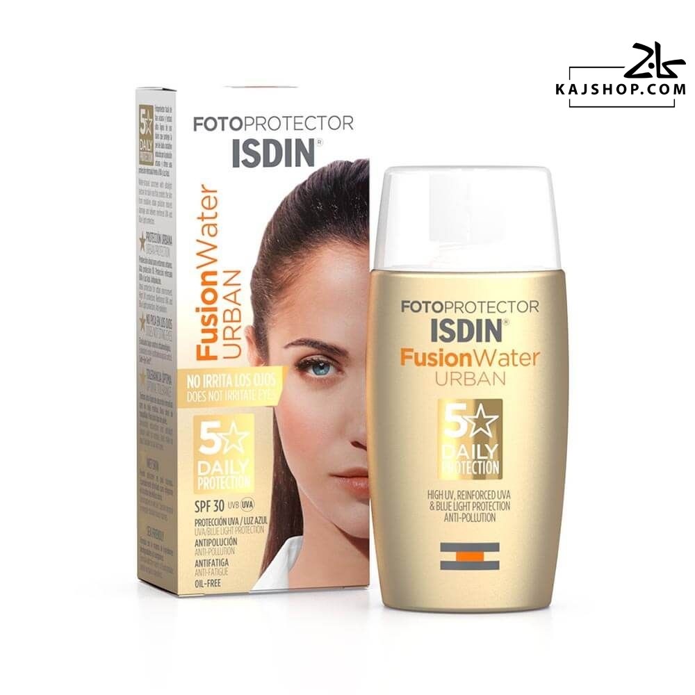 کرم ضدآفتاب ایزدین فیوژن واتر SPF30 (مدل اربن)