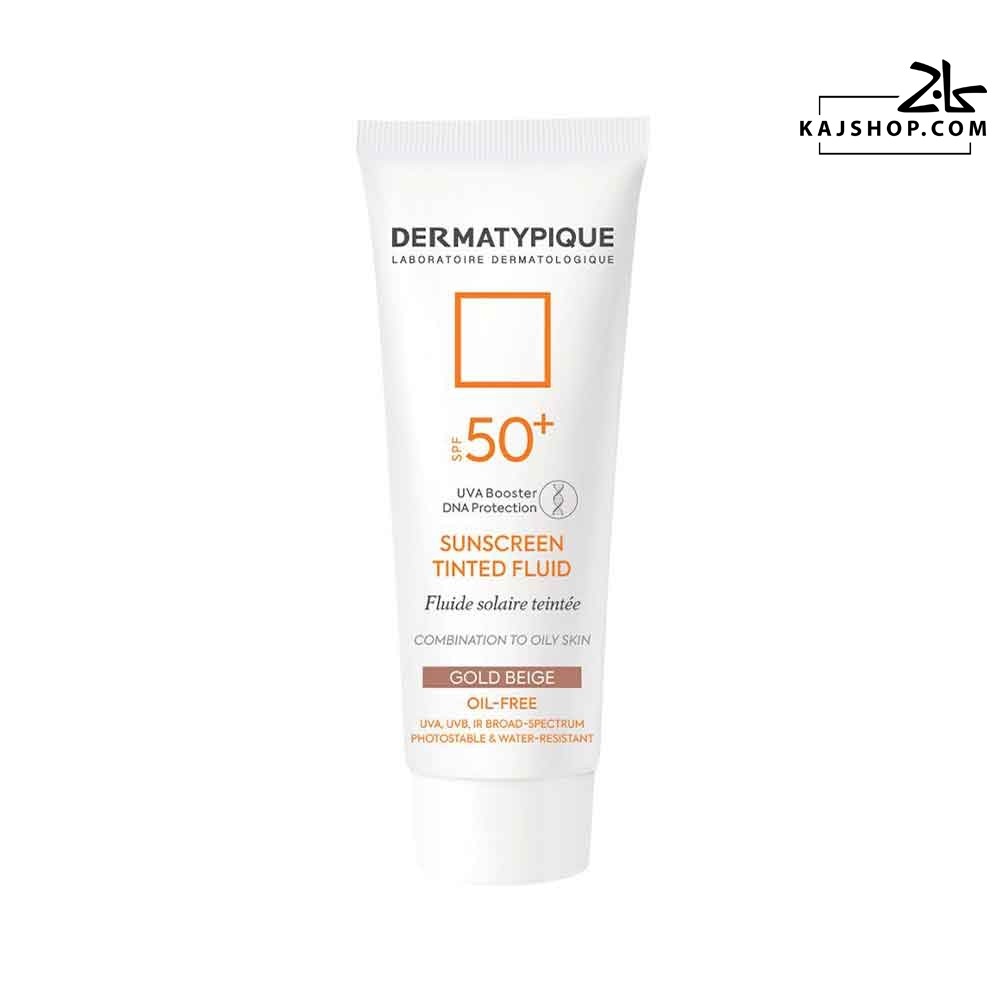 ضد آفتاب رنگی پوست مختلط و چرب درماتیپیک +SPF50