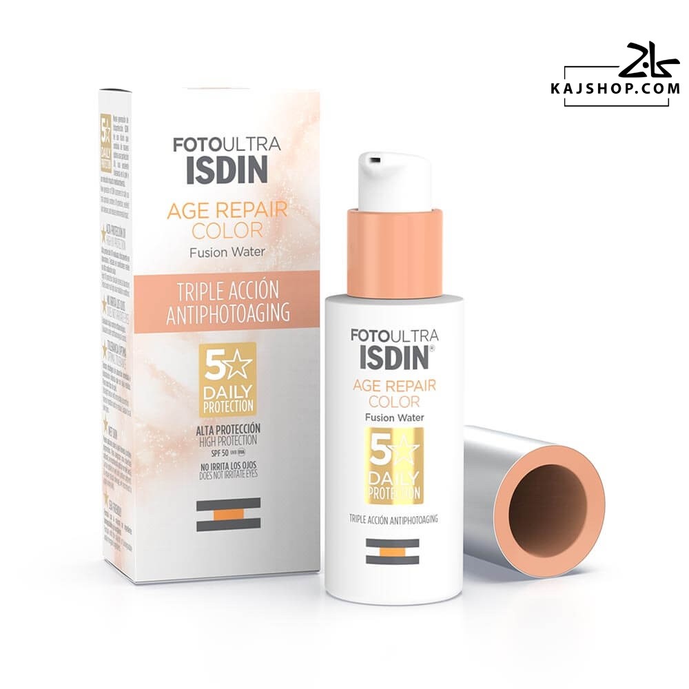 ضد آفتاب رنگی فیوژن واتر ایج ریپیر ایزدین SPF50