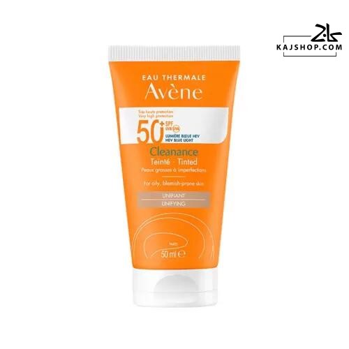ضد آفتاب رنگی پوست چرب و حساس اون SPF50