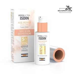 ضد آفتاب رنگی فیوژن واتر ایج ریپیر ایزدین SPF50