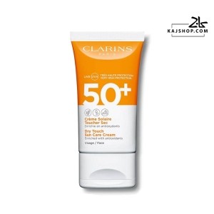 ضد آفتاب درای تاچ بی رنگ کلارنس SPF50