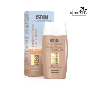 ضد آفتاب رنگی فیوژن واتر ایزدین SPF50