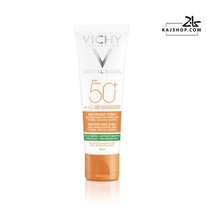 کرم ضد آفتاب کپتال سلیل بی رنگ ویشی SPF50